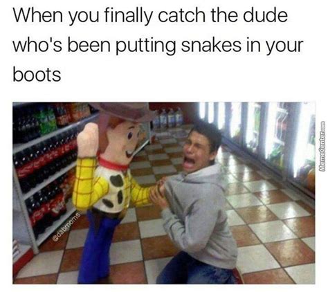 Theres A Snake In My Boot By Potatotumblr Meme Center