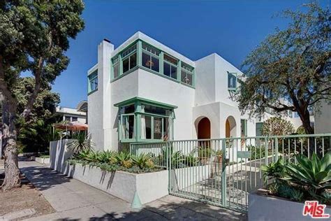 Stunning Irving Gill Townhouse In Santa Monica Asks 26m Curbed La