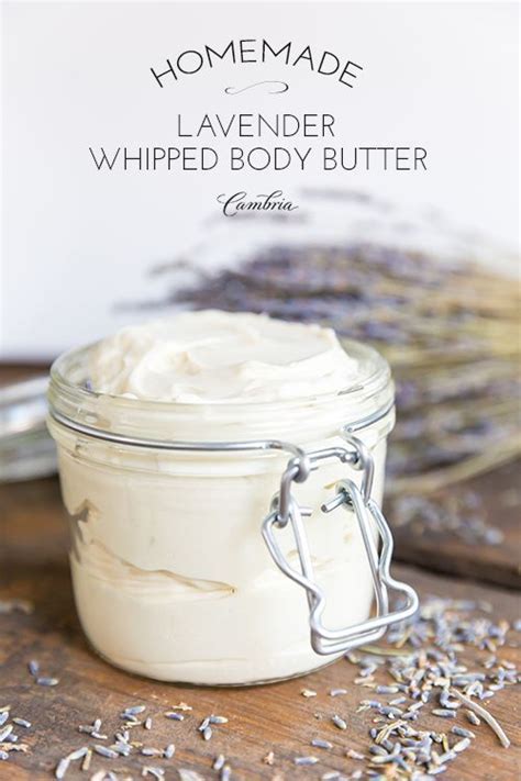 Diy Skin Care Recipes Homemade Lavender Whipped Body Butter With