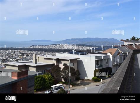 Views Of The Outer Richmond District In San Francisco Ca Showing The