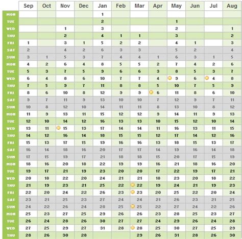 Free Printable Academic Calendar Templates Excel Word Pdf Excel