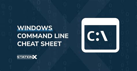 Top Windows Command Line Cheat Sheet 2024