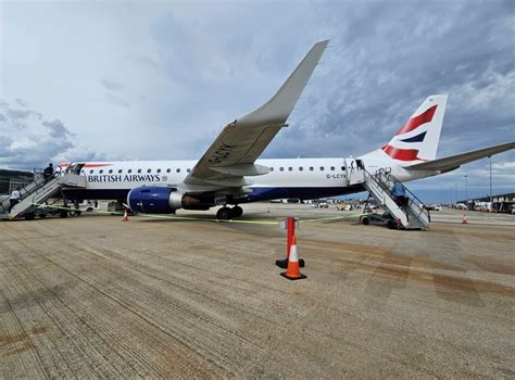 Review British Airways Economy London City Airport Amsterdam Embraer