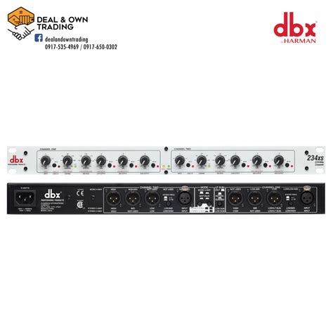 Original Dbx 234xs Stereo 23 Way Mono 4 Way Crossover With Xlr