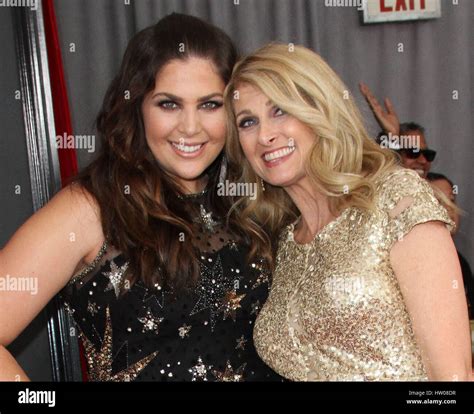 59th Annual Grammy Awards Held At The Staples Center Arrivals Featuring Hillary Scott Mother