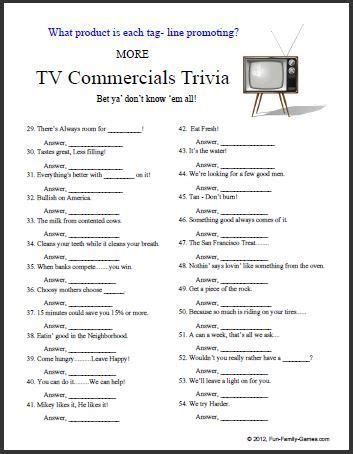 Seniors can piece together jigsaw puzzles online. Our new TV Commercials Trivia game has some easy, some not ...