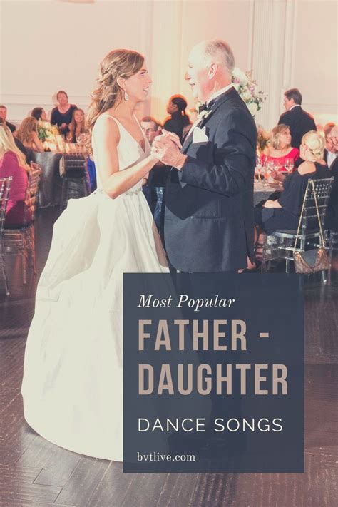 Most Popular Father Daughter Dance Songs Father Daughter Dance Songs Father Daughter Dance