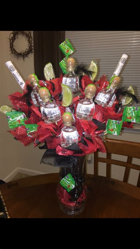 When going to give a gift basket, think to yourself, would i want to have this thing? Thank you for the gift | Liquor gifts, Liquor bouquet ...
