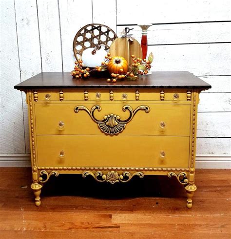 Pin By Martie Blignaut On Chalk Paint Furniture Yellow Furniture