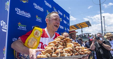 Joey Chestnut The Caloric Conqueror Of Nathans Famous Hot Dog Eating