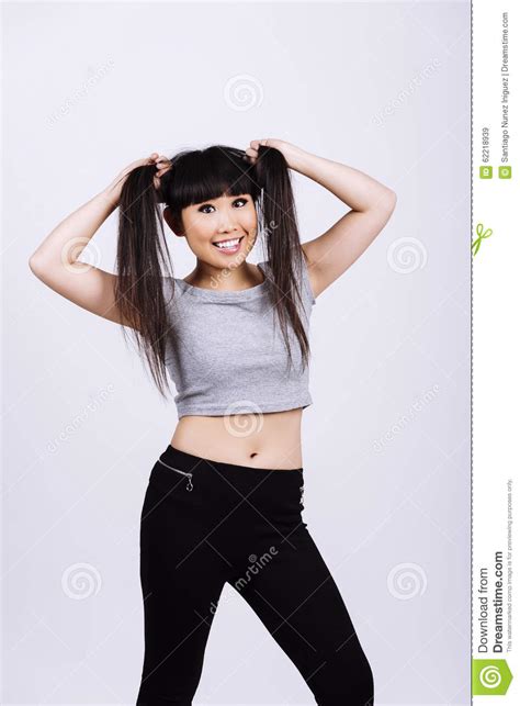 Asian Girl Pigtails Adult Archive