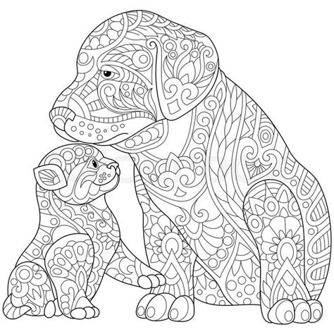 Dogs coloring pages for kids are images of devoted canine friends of people. adult coloring pages easy dog easy adult coloring pages ...