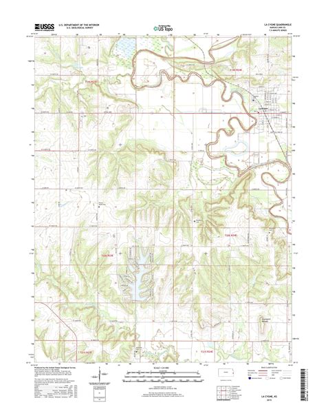 Mytopo La Cygne Kansas Usgs Quad Topo Map