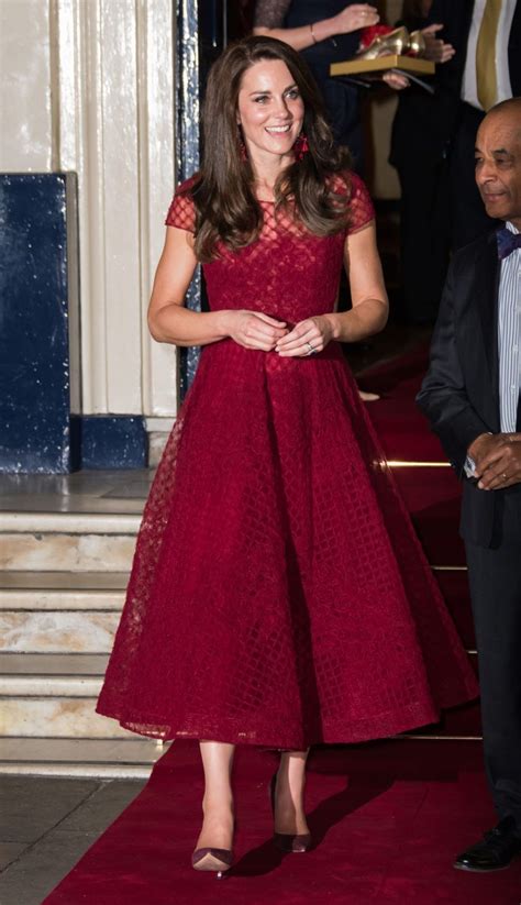 Kate Middleton Dress Style From That Naked Dress To Mcqueen Marchesa Gowns Tea Length Tulle