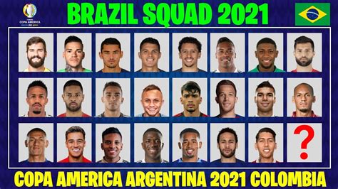 Lionel messi is into the business end of the copa america as he looks to win his first international trophy.victory over bolivia saw the argentines fi. AMAZING 😲 Brazil Squad For Copa America 2021 🔥 FT Neymar, Rodrygo, Vinicius...etc - YouTube