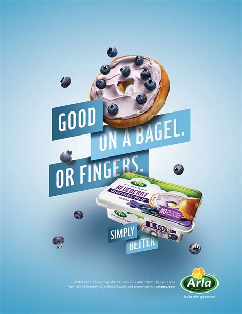 Arla On Behance Food Poster Design Food Poster Food Graphic Design