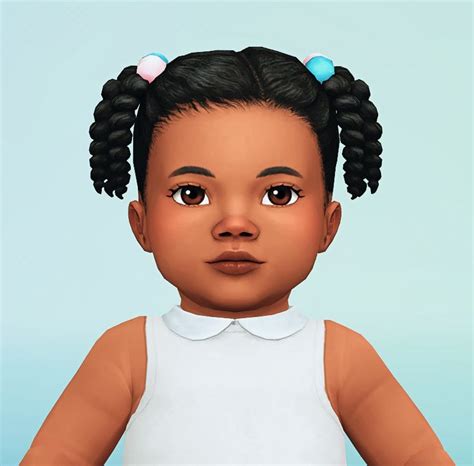 Hello For The Curly Babies 🍼 Heres My First Infant Hair Sims 4