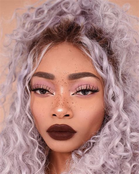 Nyané Nyane Lebajoa Wearing Silver White Queen Serenity Dark Roots Wig