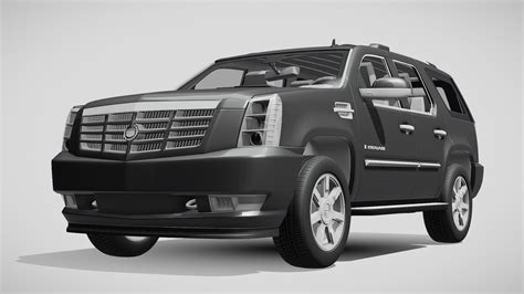 Cadillac Escalade Buy Royalty Free 3d Model By Creator 3d Creator