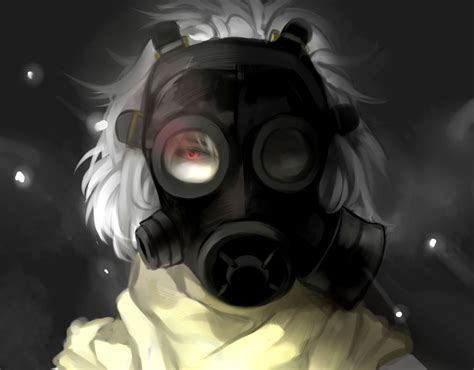 Anime Masked Gamerpics 28 Best Gas Mask Anime Images Gas Mask Anime