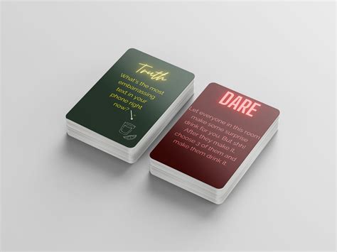 Truth Or Dare Ultimate Drinking Game For Adults Only Etsy