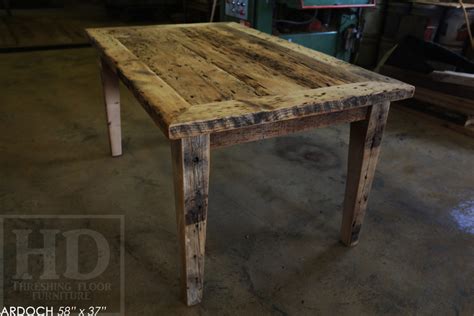 Reclaimed Wood Harvest Table For Ottawa Home Blog