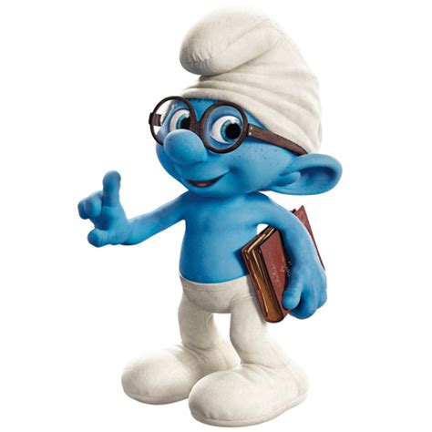 Download Brainy Smurf Png Image For Free