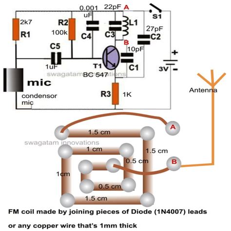Fm Wireless Microphone Circuit Design Explained