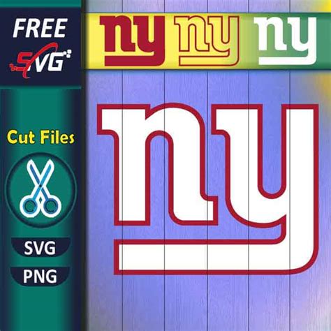 Ny Giants Svg Free For Cricut New York Giants Logo Svg Free