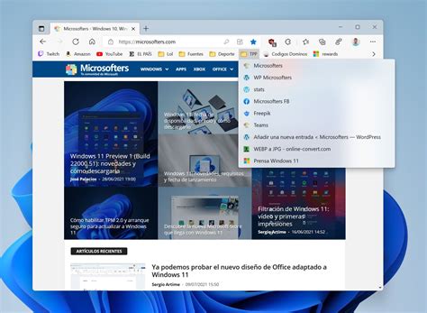 Microsoft Edge Tendrá Un Nuevo Diseño Para Windows 11