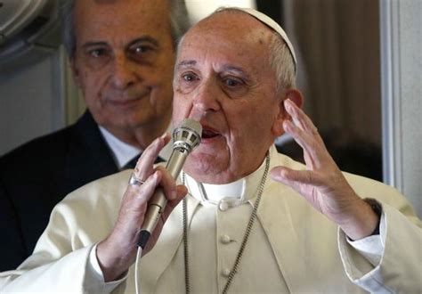 Pope Francis Says Greed Unbridled Capitalism Dung Of The Devil