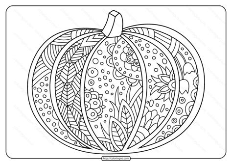 Free Printable Pumpkin Coloring Page