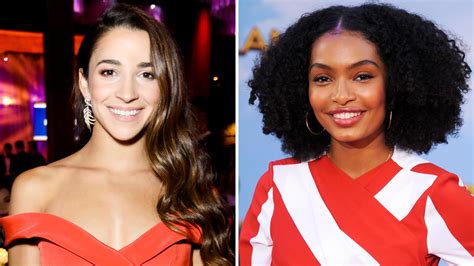 Style Notes Yara Shahidi Aly Raisman Front For Aerie ‘saved By The Bell Inspired Makeup