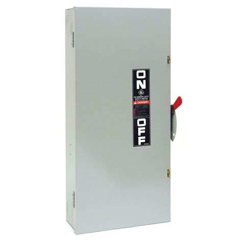 GE 200 Amp 240-Volt Non-Fuse Indoor Safety Switch-TGN3324 - The Home Depot