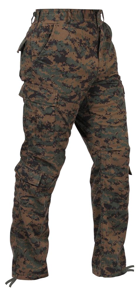 Shop Vintage Woodland Digital Camo Paratrooper Pants Fatigues Army