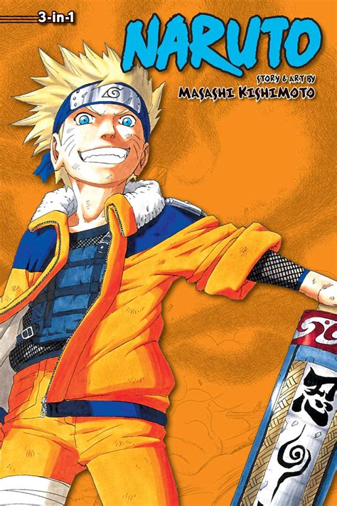 Naruto 3 In 1 Edition Vol 4 Book By Masashi Kishimoto Official