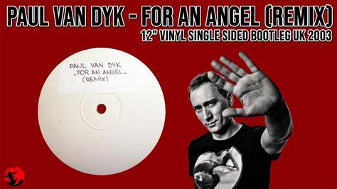 Paul Van Dyk For An Angel Remix 12 Vinyl Single Sided Bootleg Uk