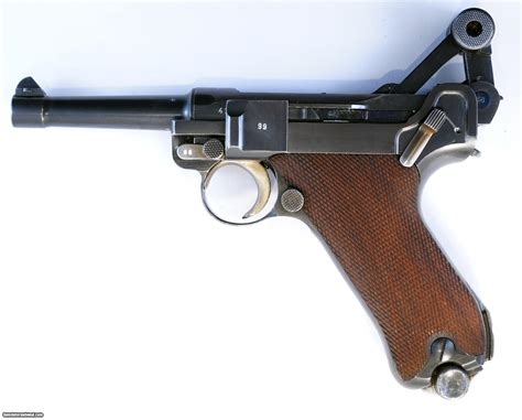Mauser Luger P 08 Cal 9mm Ser 41xx Dated 1937 Strawed