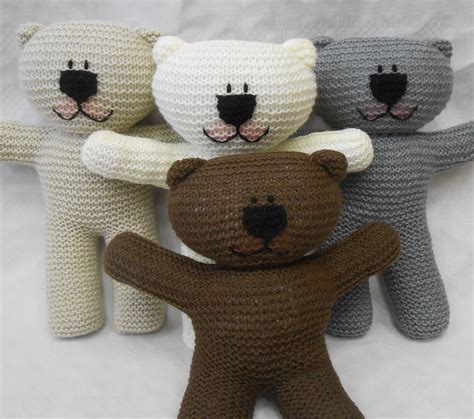 Free Easy Knitting Patterns For Beginners Teddy Bears Mikes Nature