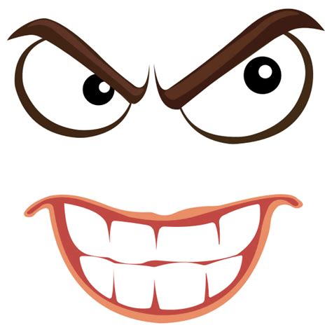 Angry Emoticon Free Svg