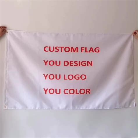 Cheap Custom Made Flags 3x5 Ft Promotional Blank Sublimation Logo