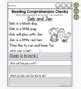 Each of the 27 word families passages. CVC Beginning Reading Comprehension Checks Phonics Based Set 2 (GOOGLE READY)