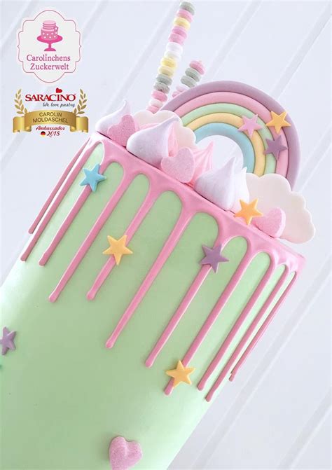 💕 Rainbow Dripcake 💕 Decorated Cake By Carolinchens Cakesdecor