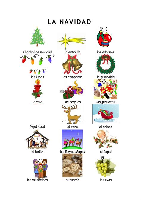 ¡cultÍvate Vocabulario La Navidad