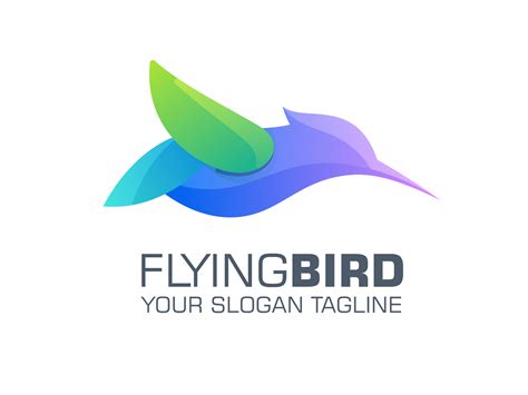 Flying Bird Logo By Eo Design On Dribbble
