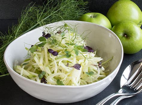 Crunchy Fennel And Apple Salad Cave Girl New Zealand