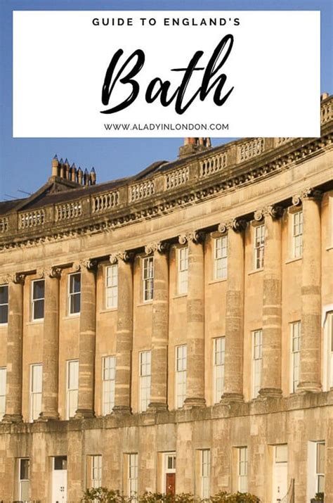 Bath England Travel Guide What To See And Do In Bath Somerset
