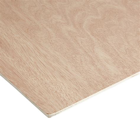 Hardwood Plywood Sheet Th5mm W610mm L1830mm Departments Diy