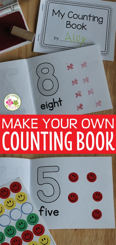 Printable Number Books For Preschoolers Teaching Treasure