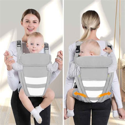 Hommie Ergonomic Baby Carrier Four Position Soft Breathable Carrier
